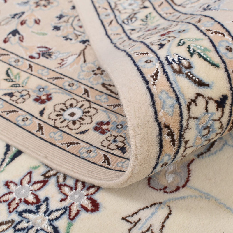 Nain - 6La Teppich 205x206cm - Perserteppich - hellgrau