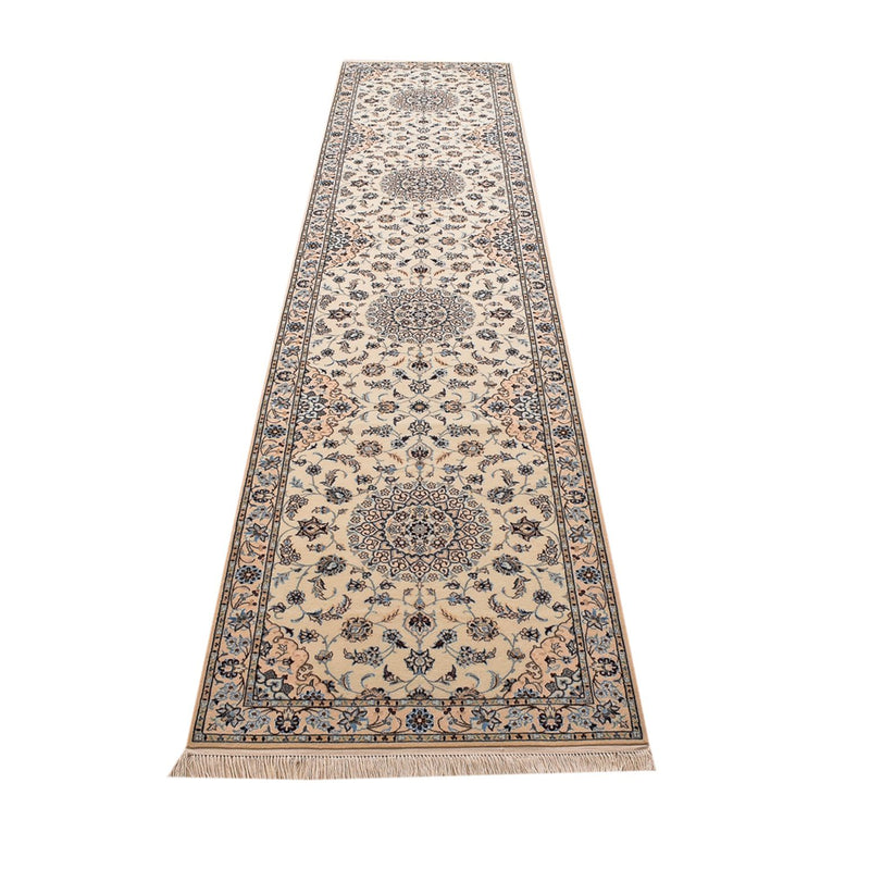 Nain - 6La Teppich 87x397cm - Perserteppich - beige