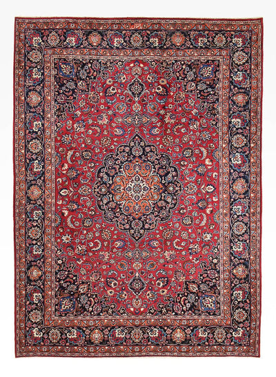 Maschad Teppich 301x402cm - Perserteppich - rot