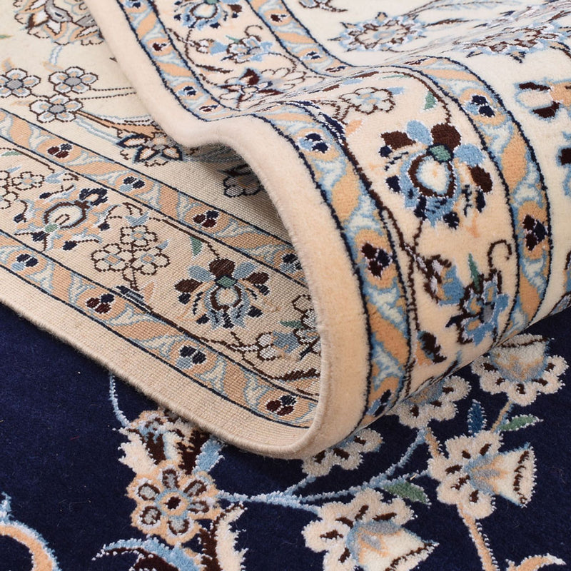 Nain - 6La Teppich 258x304cm - Perserteppich - dunkelblau
