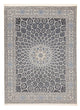 Nain - 6La Teppich 260x350cm - Perserteppich - dunkelgrau