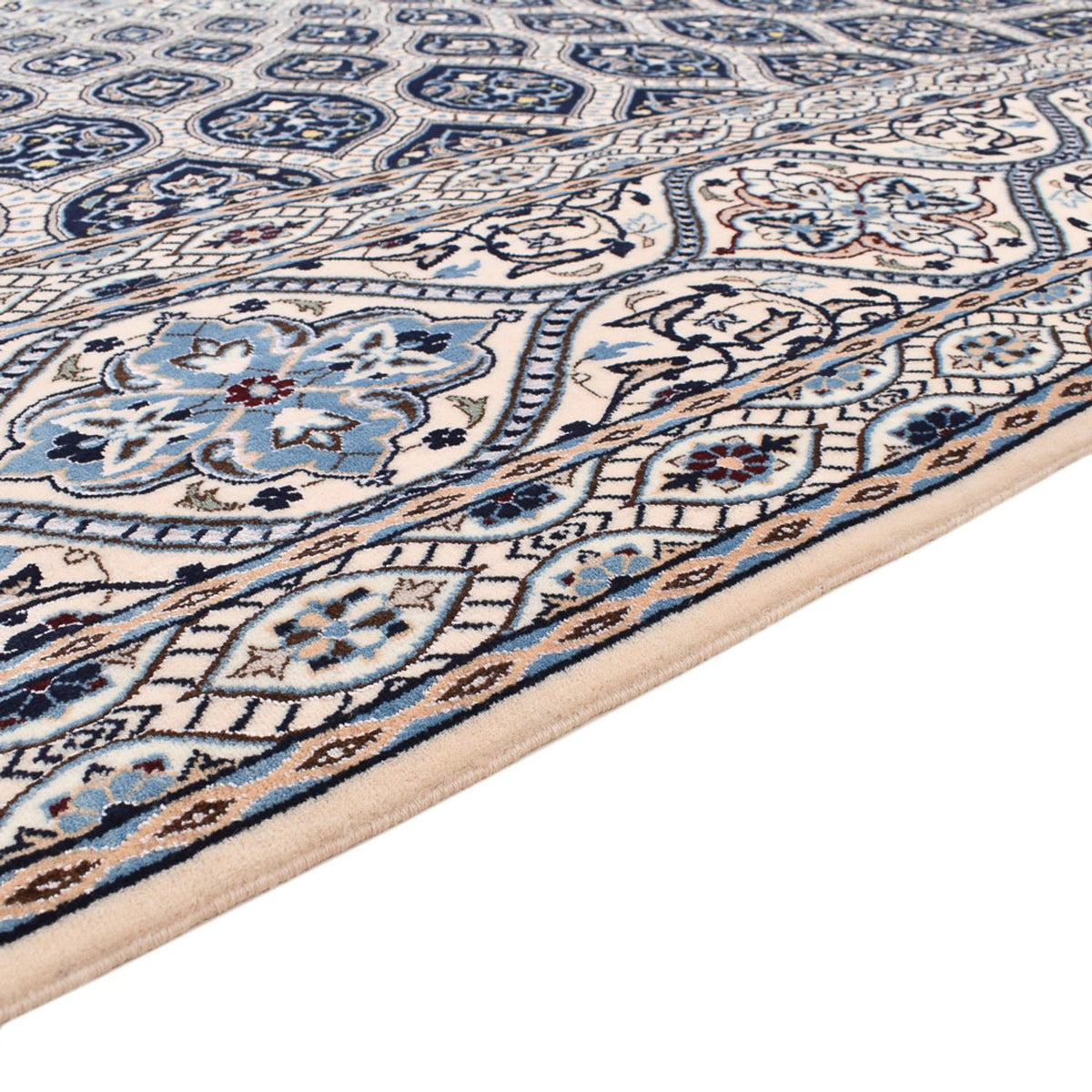 Nain - 6La Teppich 260x350cm - Perserteppich - dunkelgrau