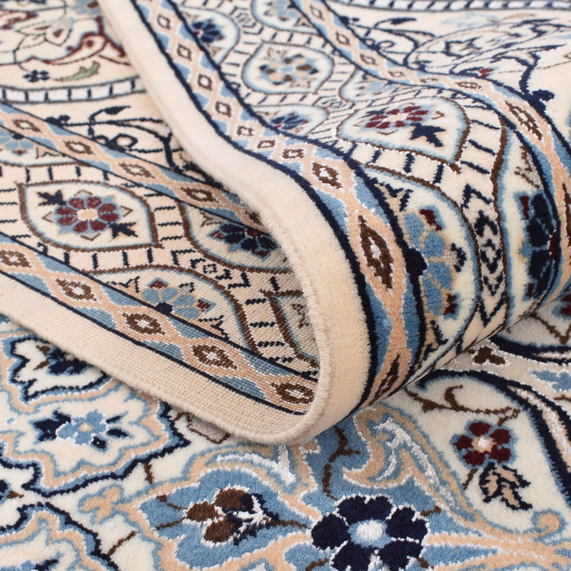 Nain - 6La Teppich 260x350cm - Perserteppich - dunkelgrau