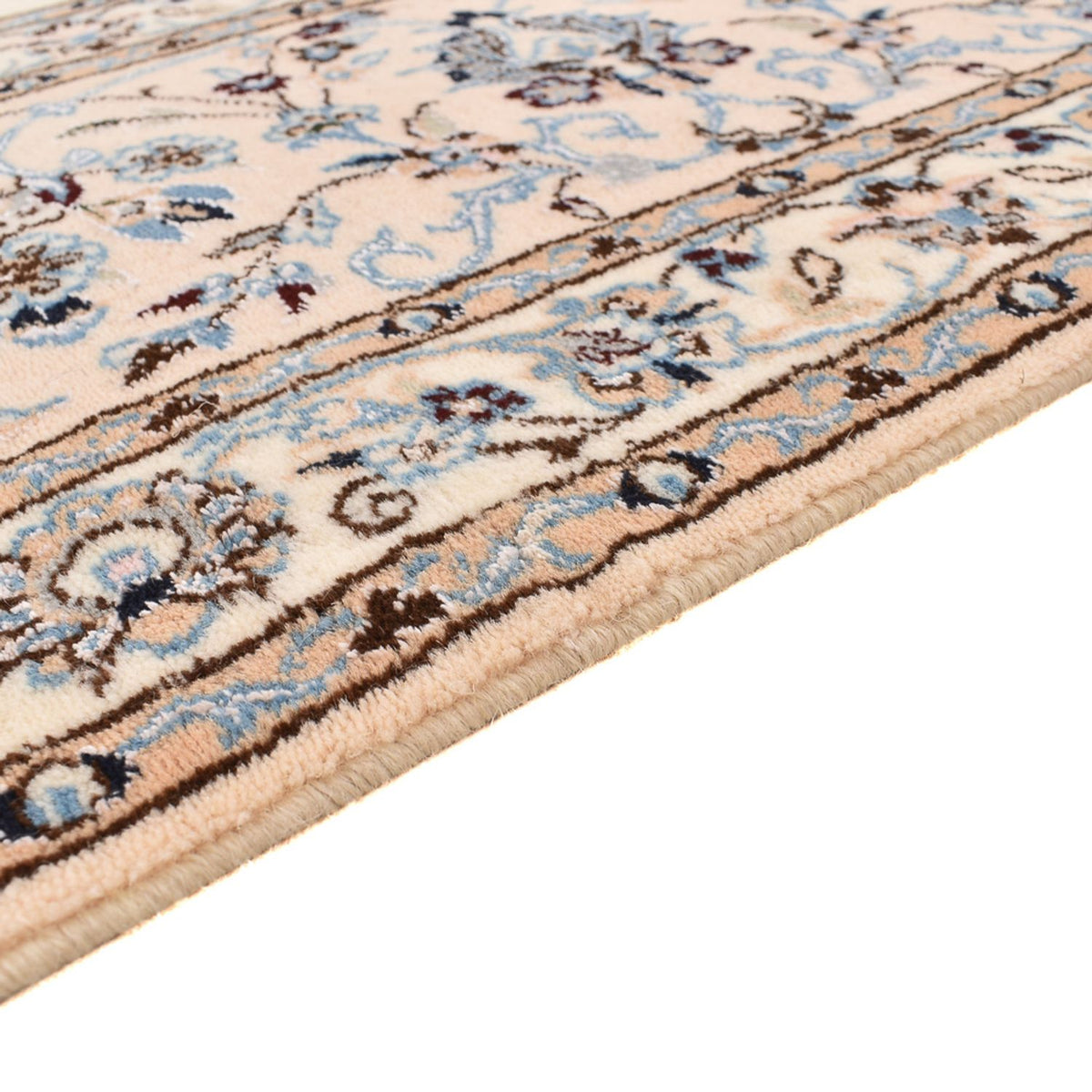 Nain - 6La Teppich 205x297cm - Perserteppich - weiß