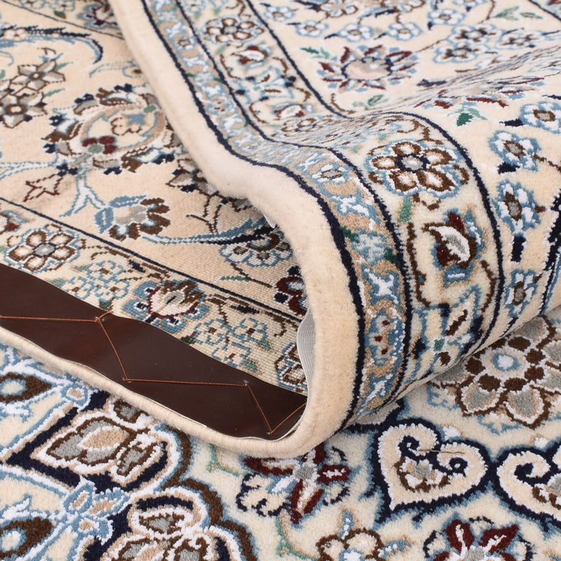 Perserteppich - Nain - Royal - 204 x 315 cm - weiß