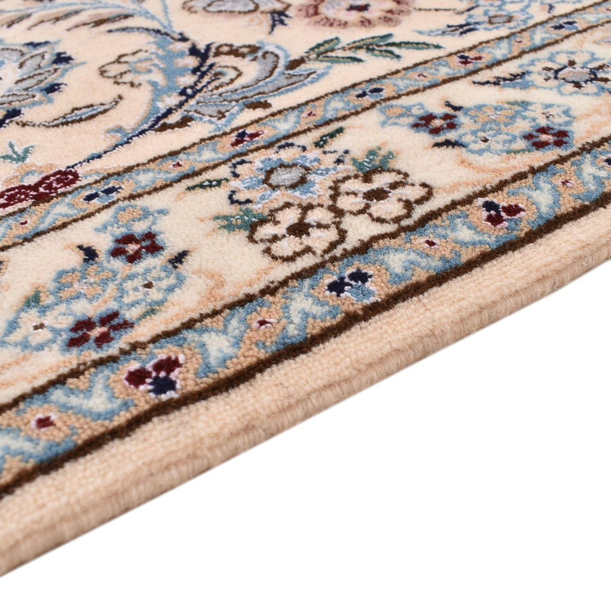 Nain - 6La Teppich 210x306cm - Perserteppich - dunkelblau