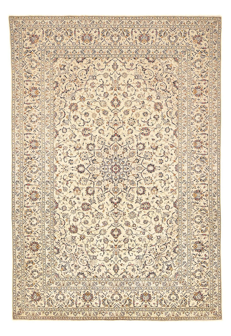Keshan Teppich 243x359cm - Perserteppich - hellbeige