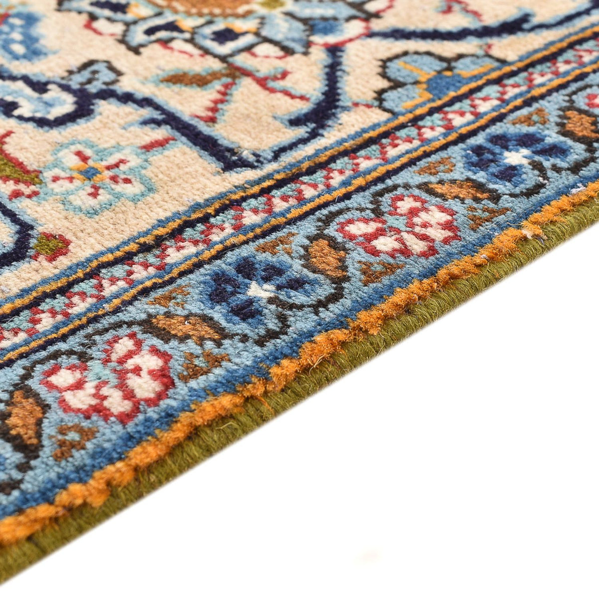 Keshan Teppich 198x288cm - Perserteppich - hellbeige