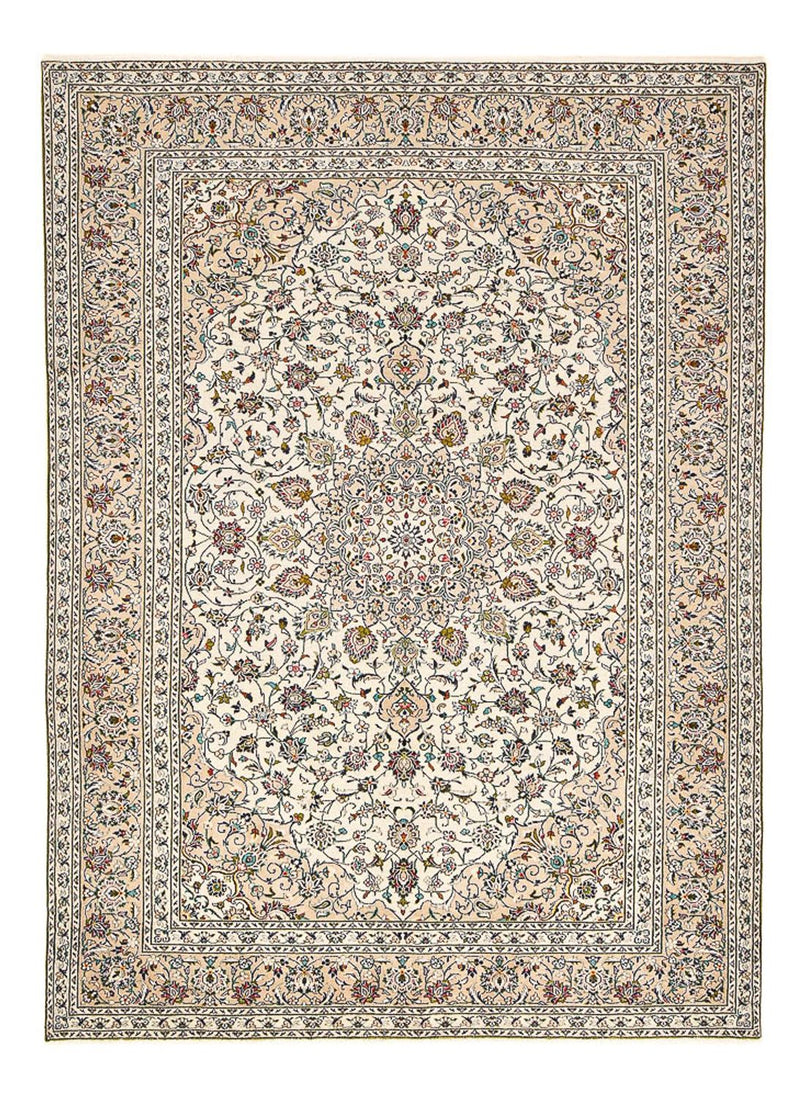 Keshan Teppich 245x340cm - Perserteppich - hellbeige