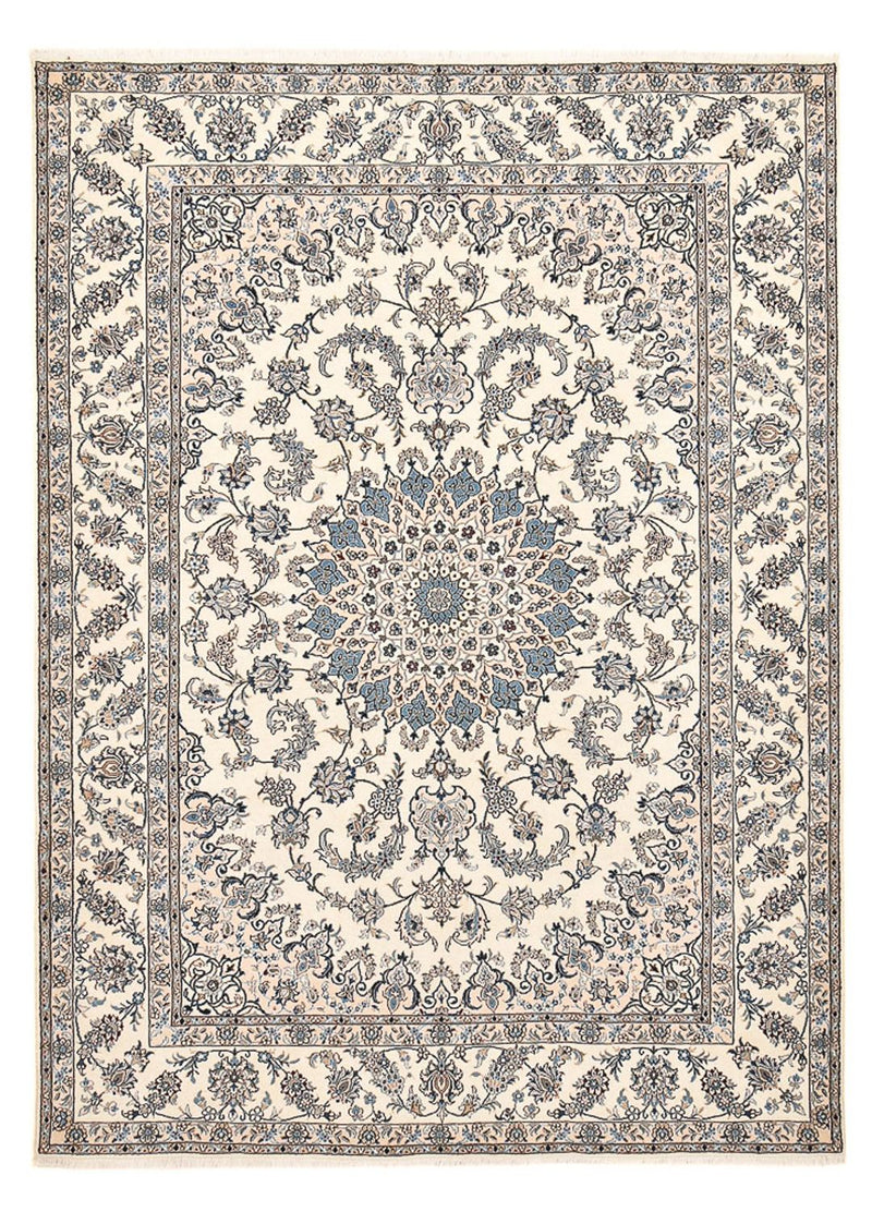 Perserteppich - Nain - 243 x 342 cm - hellbeige
