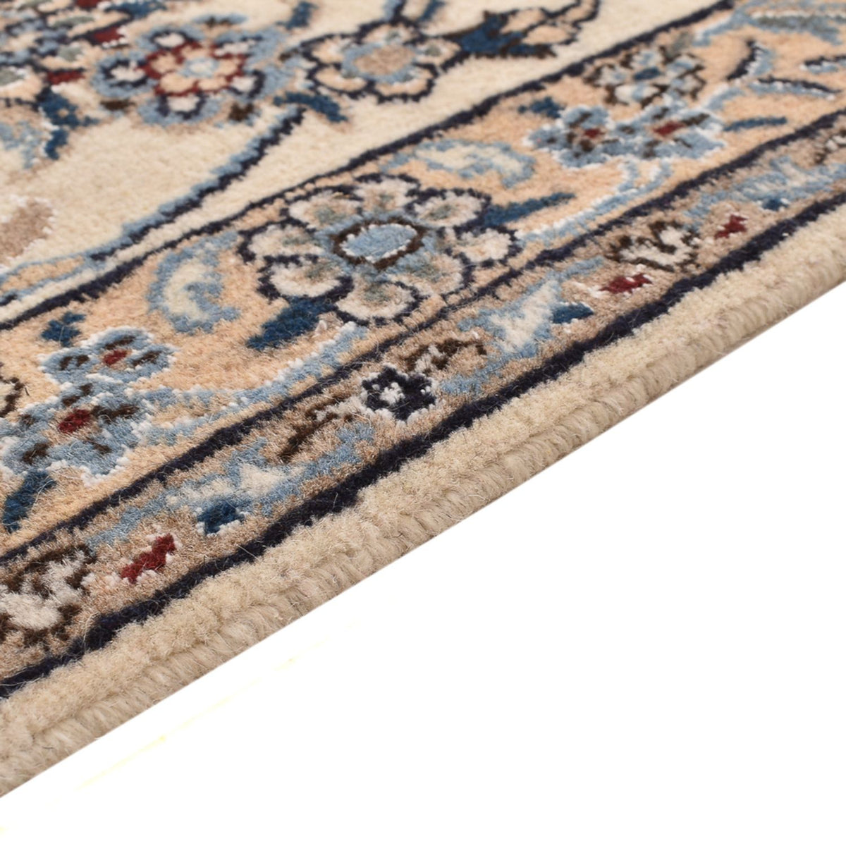 Nain - 12La Teppich 243x290cm - Perserteppich - dunkelblau