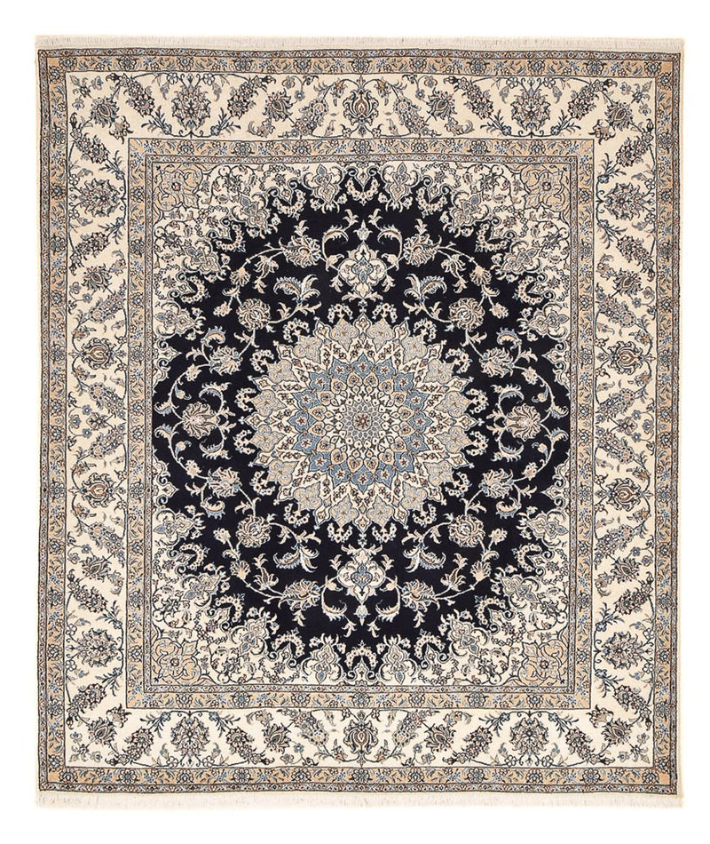 Nain - 12La Teppich 243x292cm - Perserteppich - dunkelblau