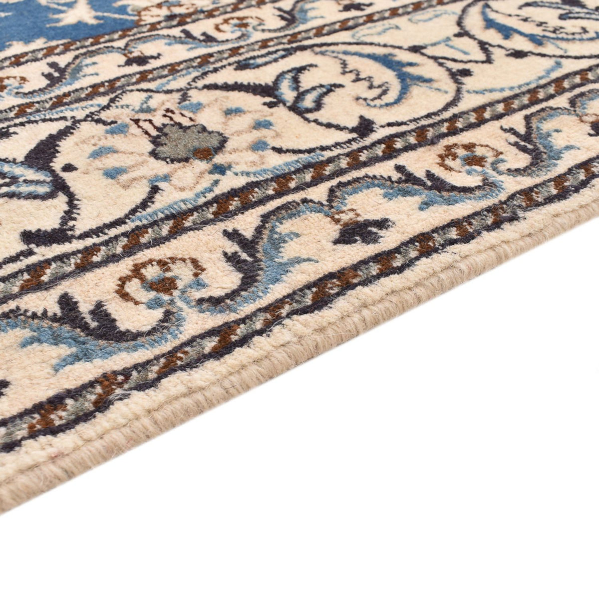 Perserteppich - Nain - 166 x 234 cm - blau