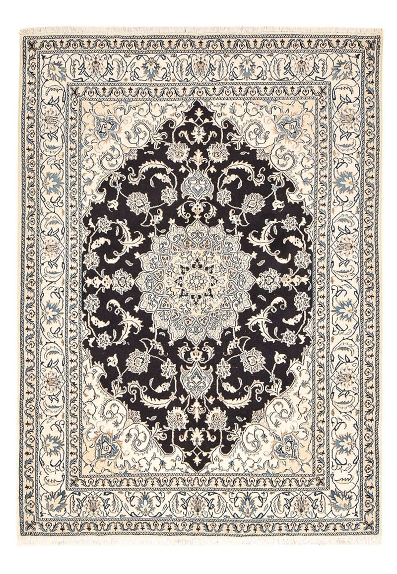 Nain - 12La Teppich 165x240cm - Perserteppich - dunkelblau