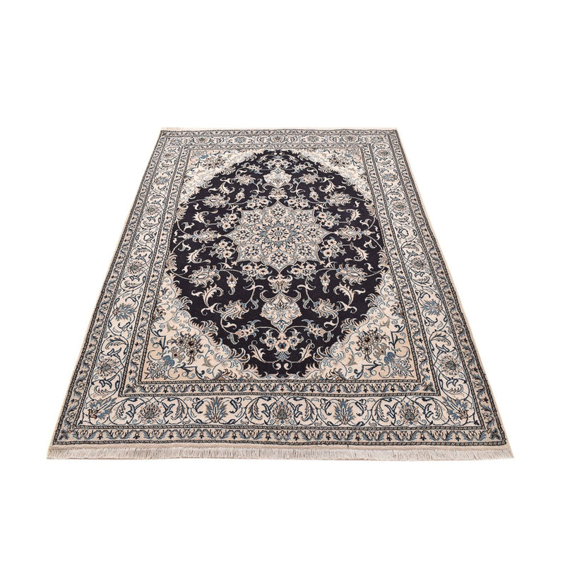 Nain - 12La Teppich 161x238cm - Perserteppich - dunkelblau