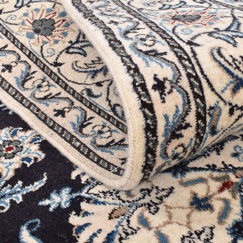Perserteppich - Nain - 161 x 252 cm - dunkelblau
