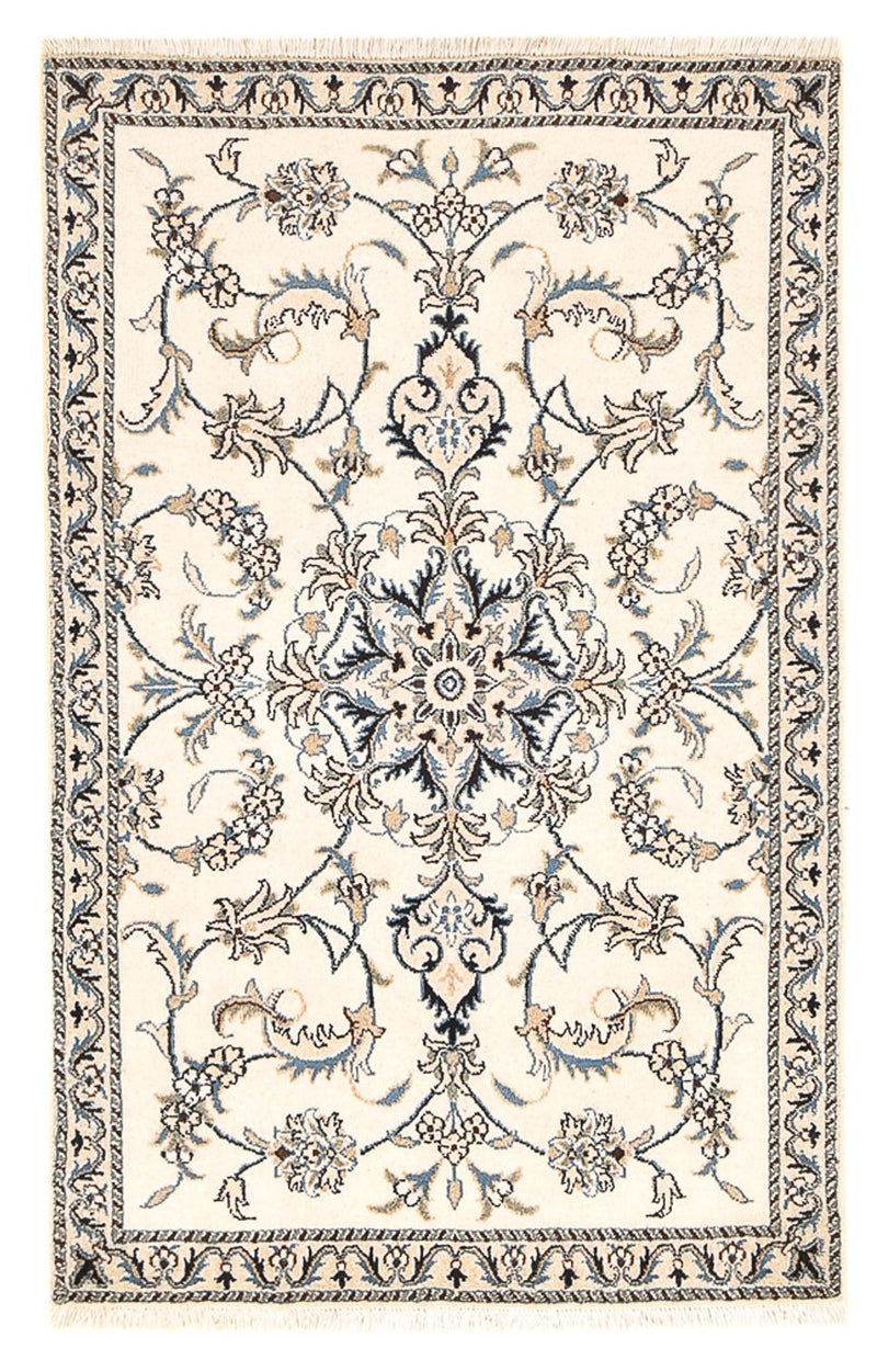 Nain - 12La Teppich 87x136cm - Perserteppich - hellbeige