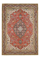 Täbriz Teppich 242x347cm - Perserteppich - hellrot