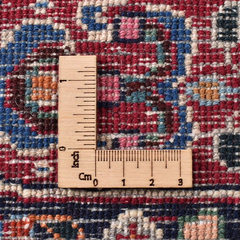 Maschad Teppich 200x293cm - Perserteppich - dunkelrot