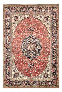 Täbriz Teppich 200x300cm - Perserteppich - hellrot – product image