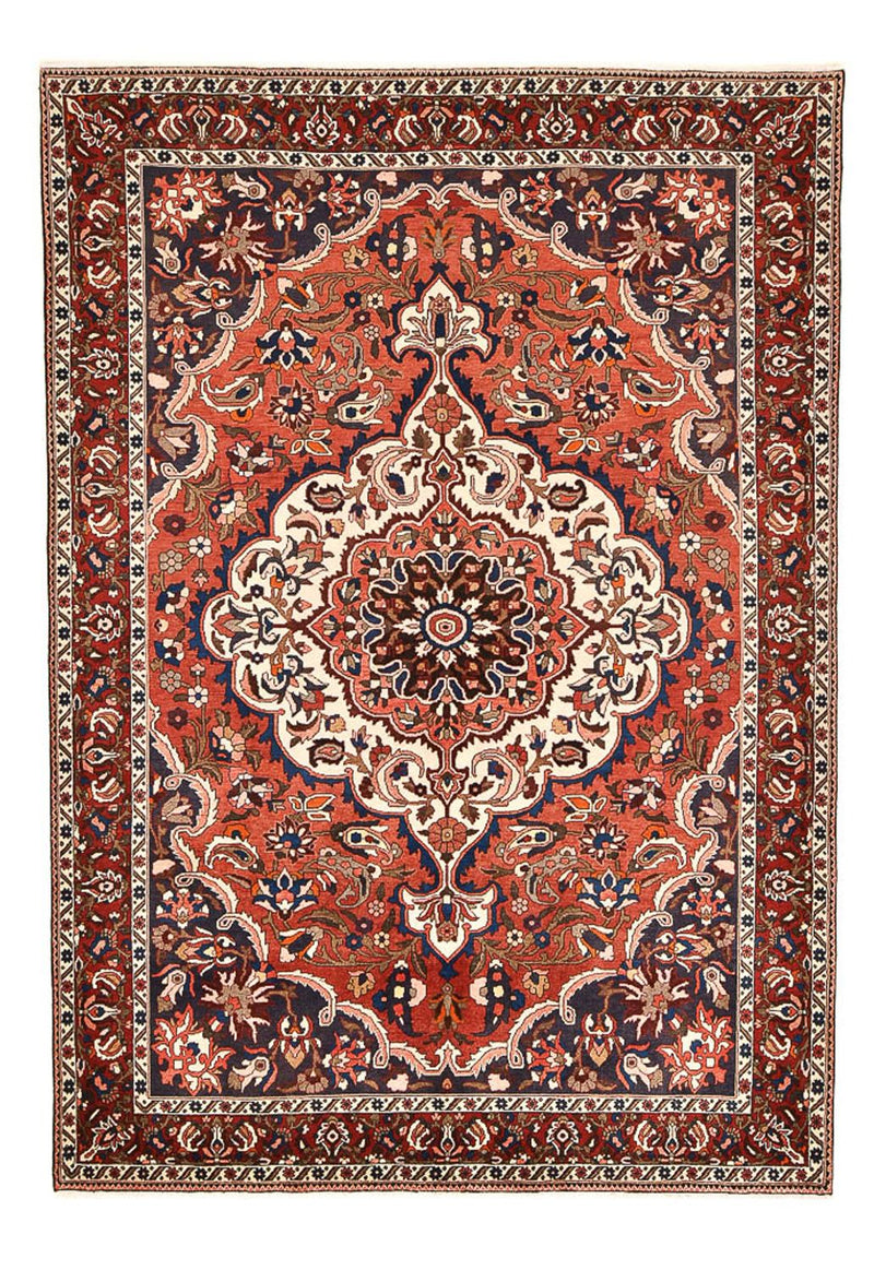Bachtiar Teppich 210x310cm - Perserteppich - terrakotta