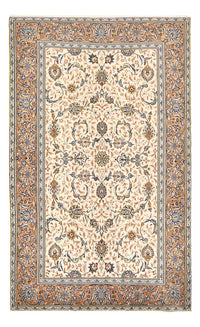 Keshan Teppich 138x223cm - Perserteppich - hellbeige – product image
