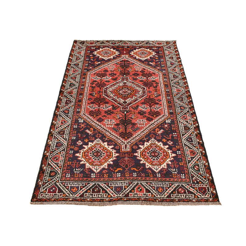 Perserteppich - Nomadic - 118 x 205 cm - dunkelrot