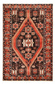 Nahavand Teppich 130x200cm - Perserteppich - hellrot