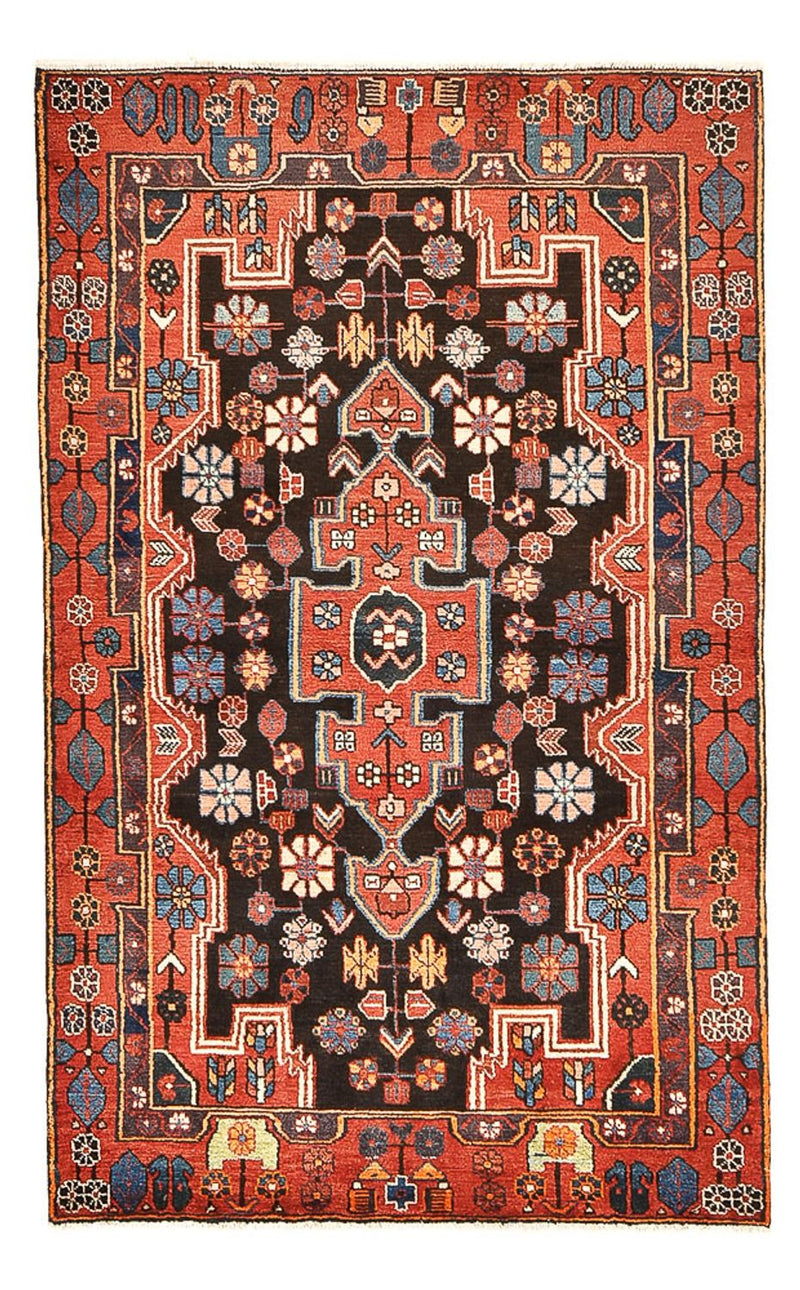 Perserteppich - Nomadic - 117 x 190 cm - dunkelblau