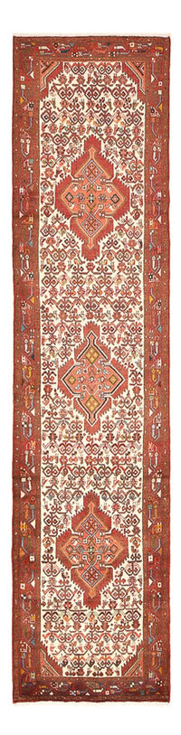 Hamadan Teppich 77x303cm - Perserteppich - hellrot – product image