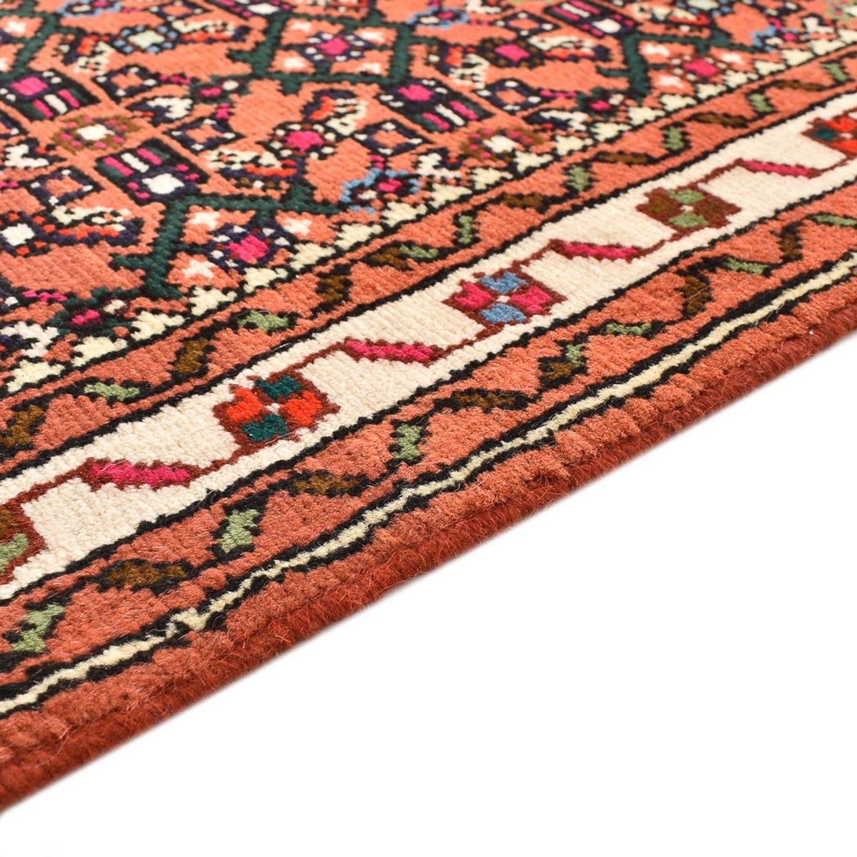 Hosseinabad Teppich 70x307cm - Perserteppich - rost