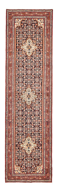 Hamadan Teppich 114x412cm - Perserteppich - dunkelrot – product image