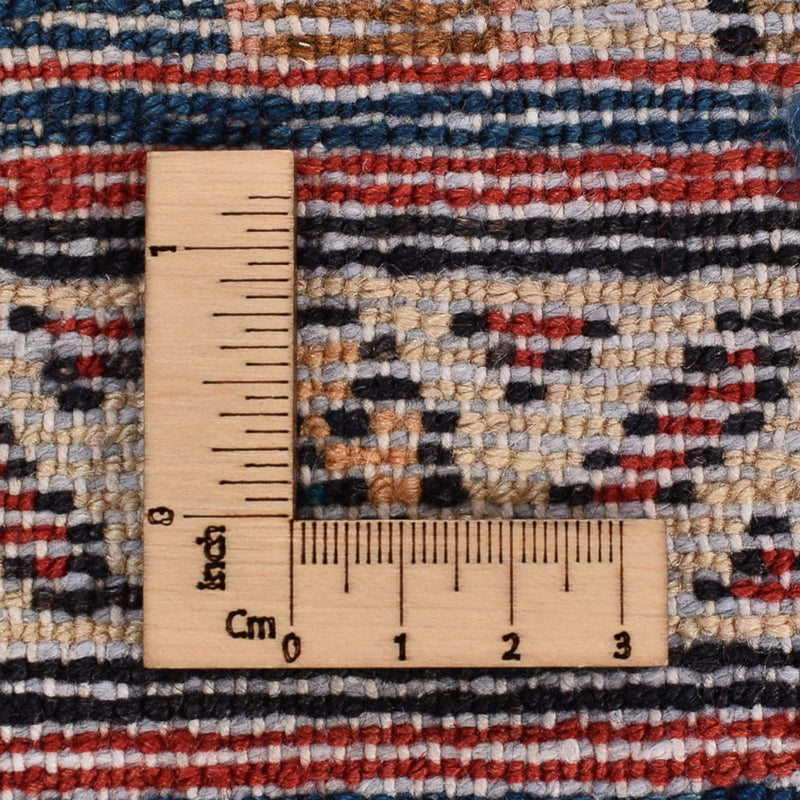 Hamadan Teppich 114x412cm - Perserteppich - dunkelrot