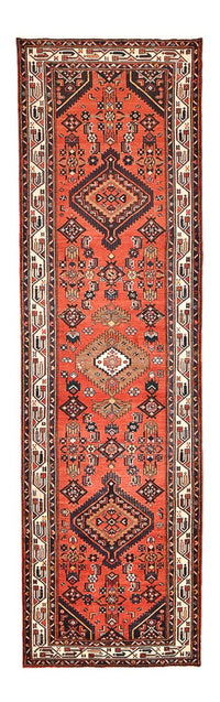 Hamadan Teppich 108x388cm - Perserteppich - rot – product image