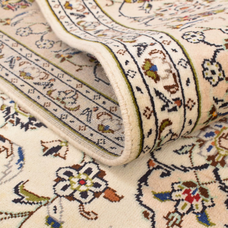 Perserteppich - Keshan - 197 x 290 cm - dunkelbeige