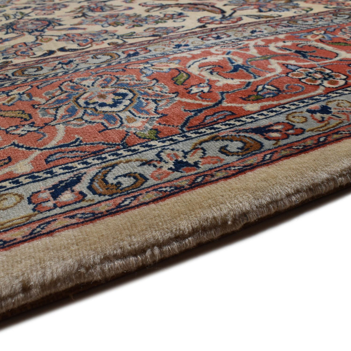 Sarough Teppich 226x270cm - Perserteppich - sand