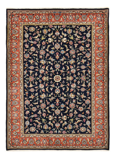 Maschad Teppich 184x255cm - Perserteppich - dunkelblau