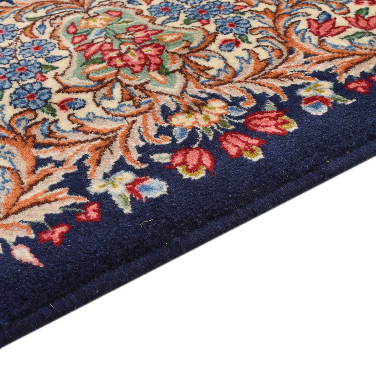Rafsanjan Teppich 150x243cm - Perserteppich - blau