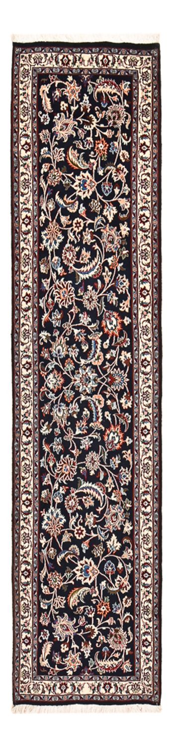 Maschad Teppich 78x315cm - Perserteppich - dunkelblau