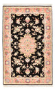 Täbriz - 50 Raj Teppich 73x121cm - Perserteppich - dunkelblau