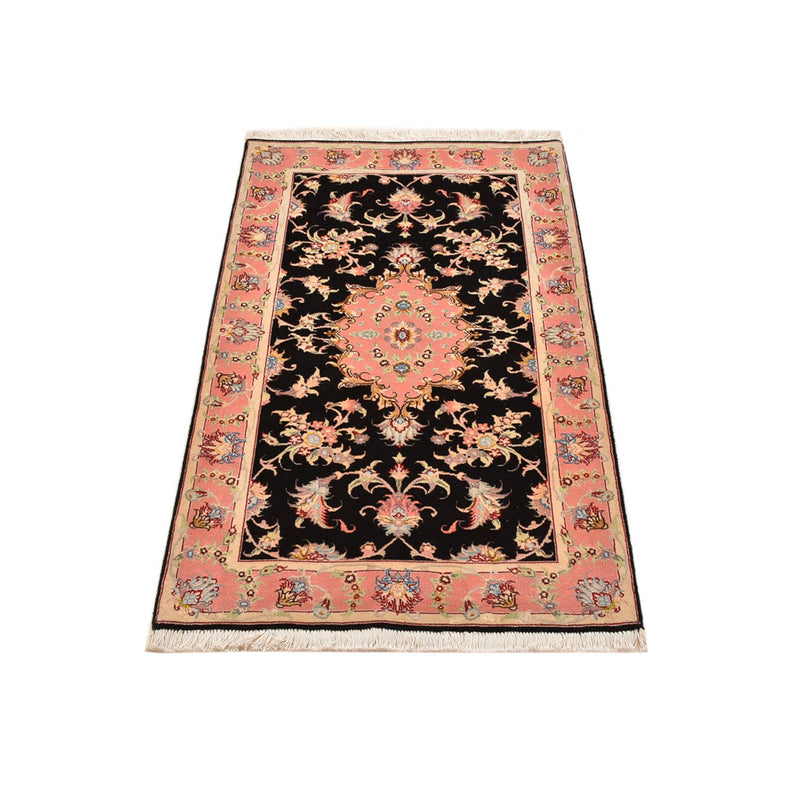 Täbriz - 50 Raj Teppich 73x121cm - Perserteppich - dunkelblau