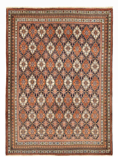 Sharbabak Teppich 183x252cm - Perserteppich - rost