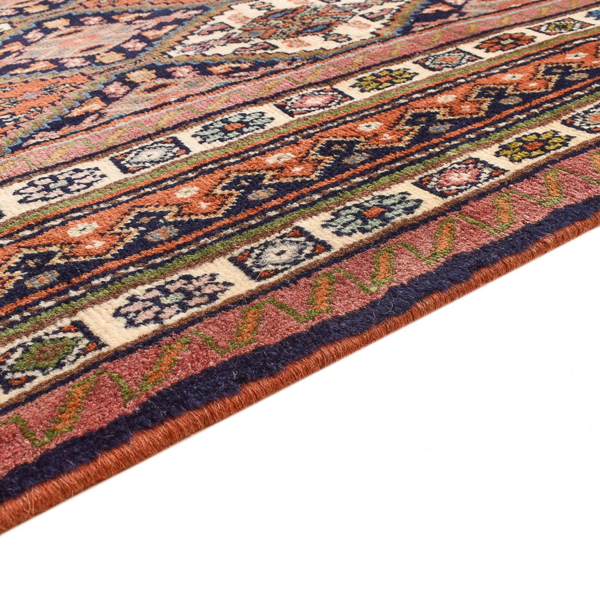Sharbabak Teppich 183x252cm - Perserteppich - rost