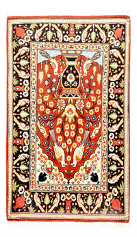 Ghom Teppich 60x105cm - Perserteppich - mehrfarbig – product image