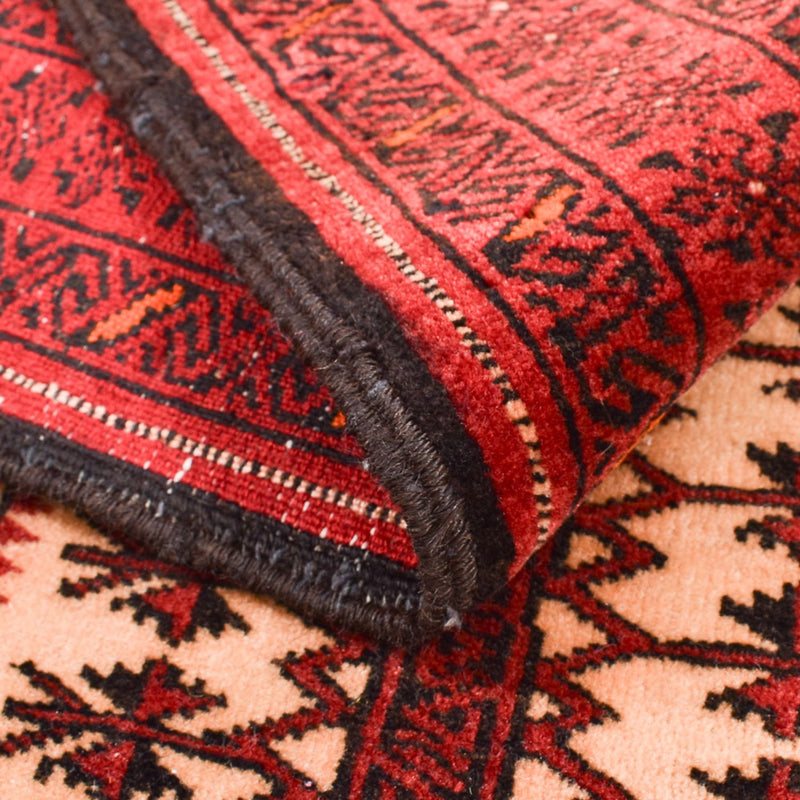 Belutsch Teppich 102x143cm - Orientteppich - rot