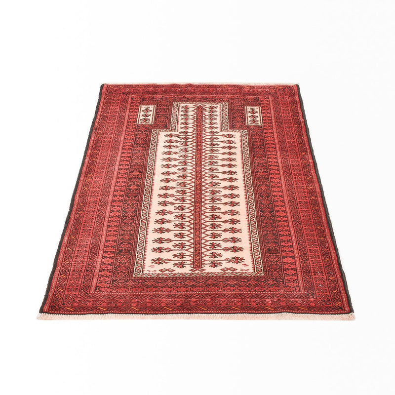 Belutsch Teppich 102x143cm - Orientteppich - rot