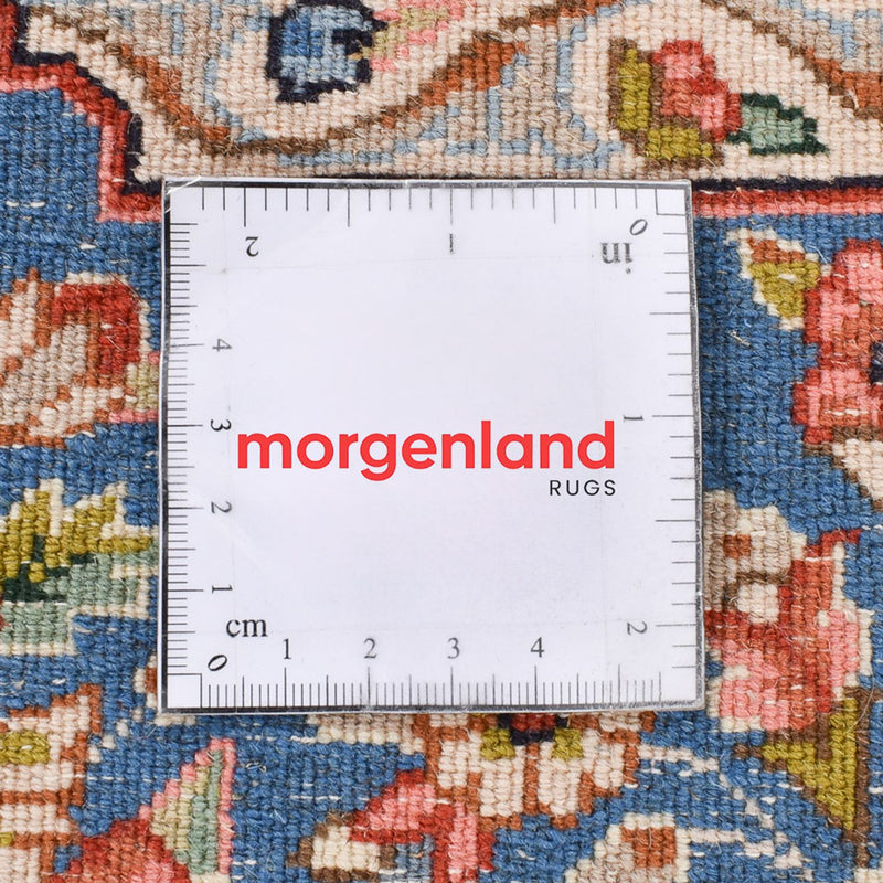 Rafsanjan Teppich 148x245cm - Perserteppich - dunkelbeige