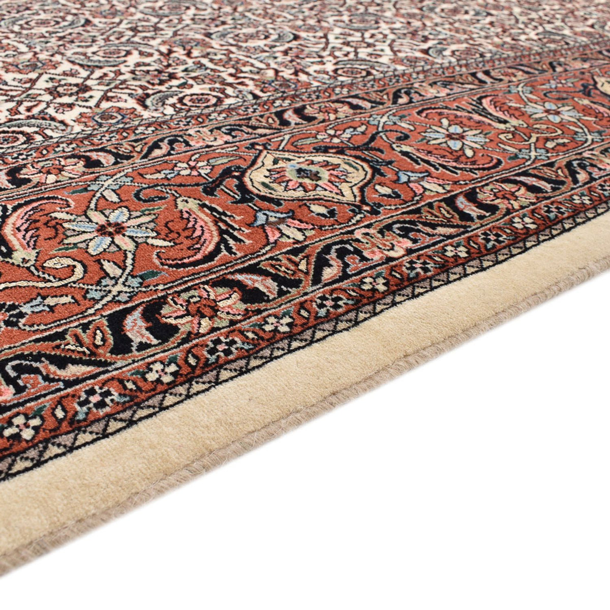 Bidjar Teppich 202x305cm - Perserteppich - dunkelrot
