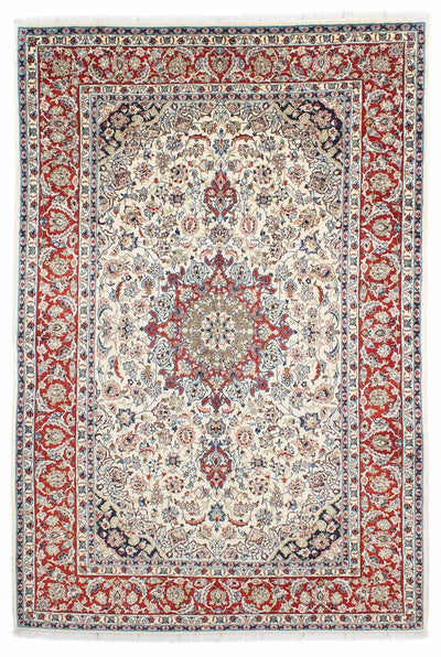 Najafabad Teppich 207x305cm - Perserteppich - beige