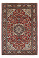 Keshan Teppich 205x300cm - Perserteppich - dunkelrot